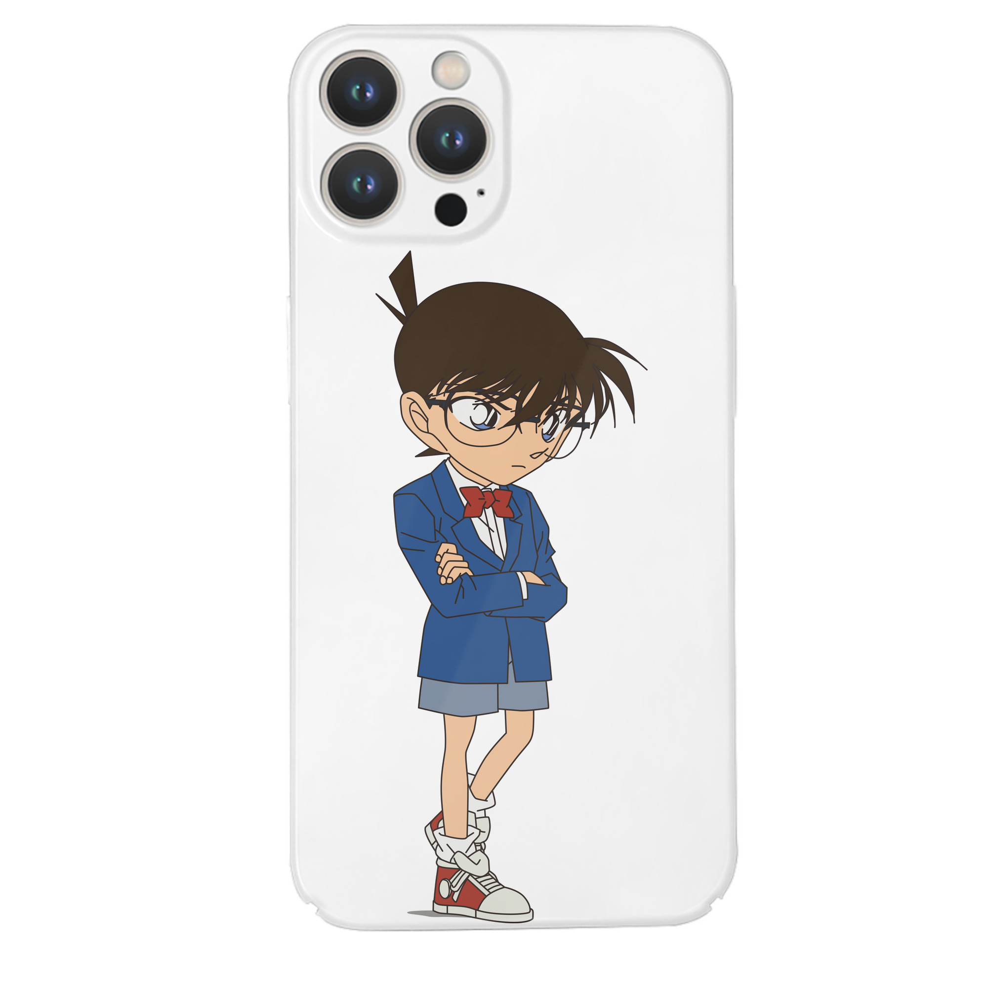 （画像用） 名探偵コナン 江戸川 コナン Detective Conan Conan Edogawa 【iPhone 14シリーズ対応】ハードケース